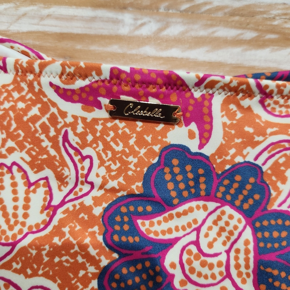 NWT Cleobella Alice High Waist Cheeky‎ Paisley Floral Print Bikini Bottom M - Picture 6 of 7